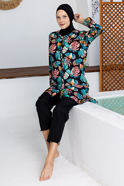 MARESİVA Νακάρα Παρασκούτα Μακρυμάνικο Μαγιό Τεσεττούρ 2501