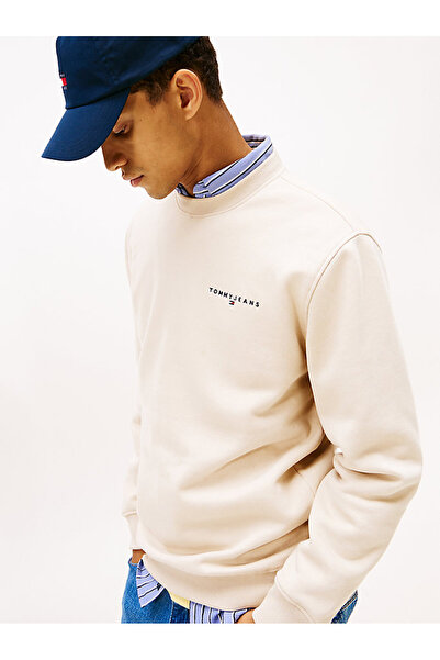 Tommy Hilfiger Men's Tjm Regular Linear Crew Neck Sweatshirt