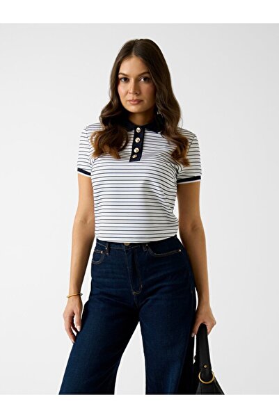 Guess Γυναικείο μπλουζάκι πόλο στενής γραμμής Alphonsin