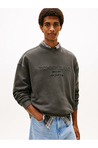 Tommy Hilfiger Erkek TJM Regular Fit DNA Grafik Detaylı T-shirt