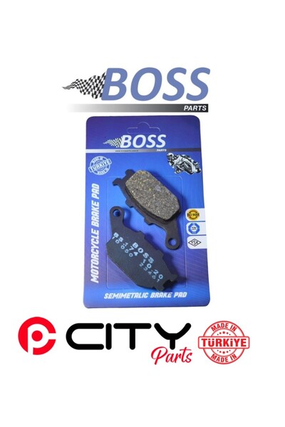 BOSS Yamaha Fz6 Fazer S2 2007-2009 Arka Fren Balatası Organik Ct1781