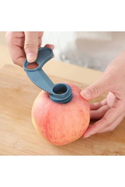 Dorasan Plastik Pratik Elma Dilimleyici - Hızlı ve Spiral Meyve Kesme Aparatı