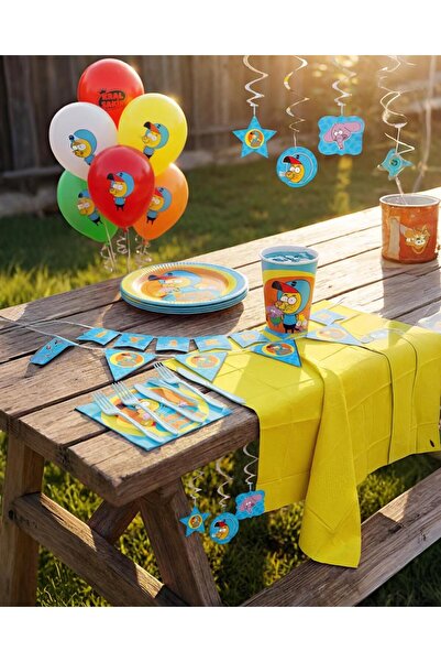 PARTİ SEPETİ Набір для дня народження короля Шакіра на 24 особи