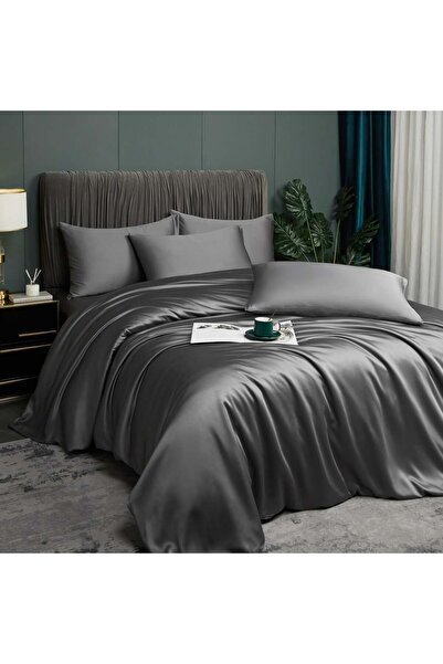 OEM Bamboo bedding, polyester, simple, smooth, silky, gray, duvet 220x240 cm ...