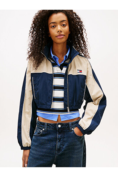 Tommy Hilfiger TJW Kadın Naylon Crop Ceket