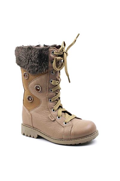 tino Fur-lined boots for children, made of genuine leather, with fur trim 319...