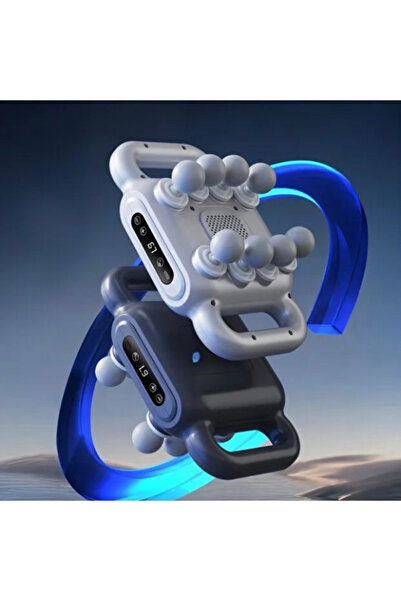 Subutu 8 Başlıklı Şarjlı Isıtmalı Masaj Aleti