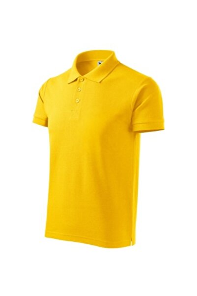 Malfini Tricou polo bărbătesc, Cotton Heavy 215, M Galben