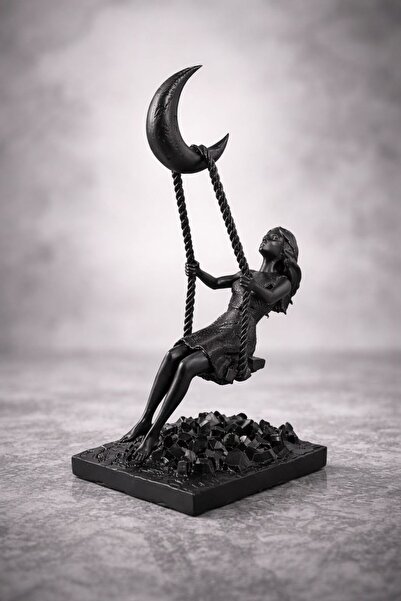 ersu store Sallanan Kız Biblosu - Ay'da Sallanan Kız Dekoratif Hediyelik Süs ...