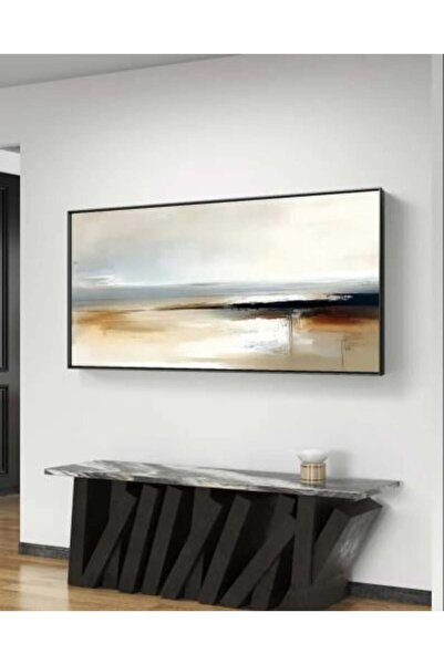 lawhat لوحة ديكور منزلي تجريدية مطبوعة على قماش الكانفس موديل (2884)