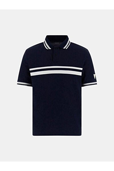 Guess Spiros Erkek Aktif Regular Fit Polo T-Shirt