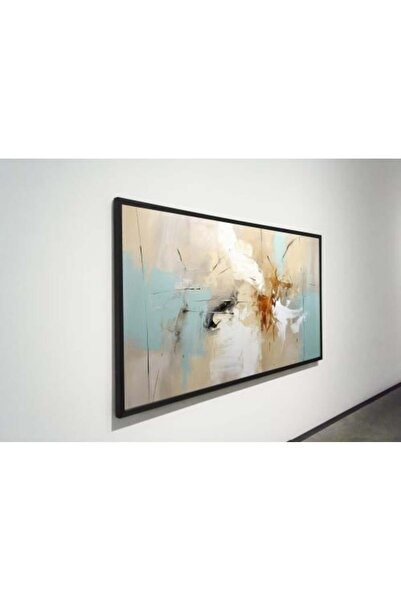 lawhat لوحات فنية تجريدي مطبوعة على قماش الكانفس موديل ( 2415)