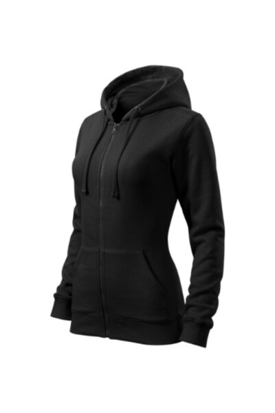 Malfini Hanorac de damă, Trendy Zipper 411, M Negru