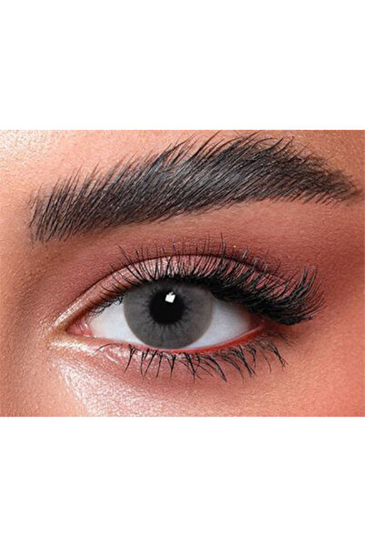 Bella Diamond Gray Shadow, Power(0.00), 3 Months Disposable Contact Lenses