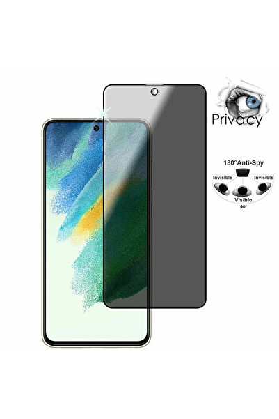 Olinza Shop Xiaomi Redmi 12C Uyumlu Siyah Hayalet Ekran Koruyucu Cam