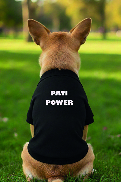 Advantage Pati Power Written Cat and Dog Apparel Tank Top Black Funny Fun Pri...