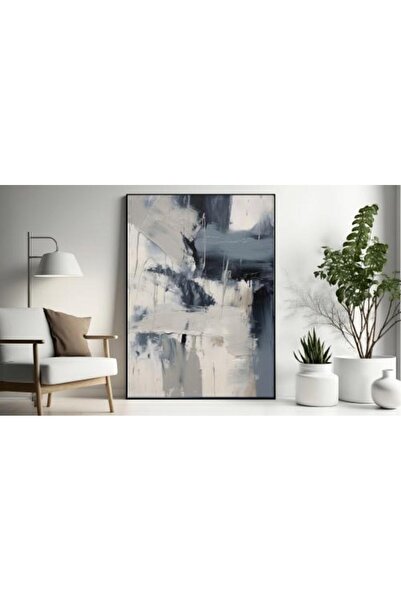 lawhat Abstract printed artwork on canvas, model (2566)