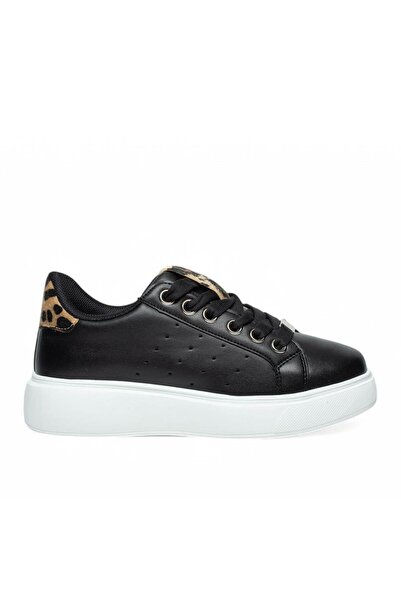 Flet 341 Black-Brown Women's Sports Sneaker