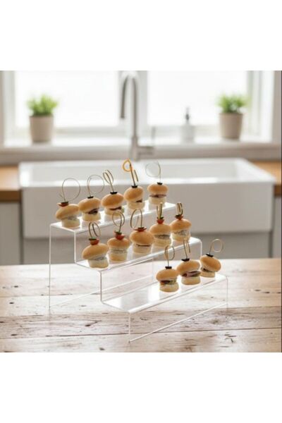 Generica ستاند اكريليك للضيافة قياس الرف 40 سم