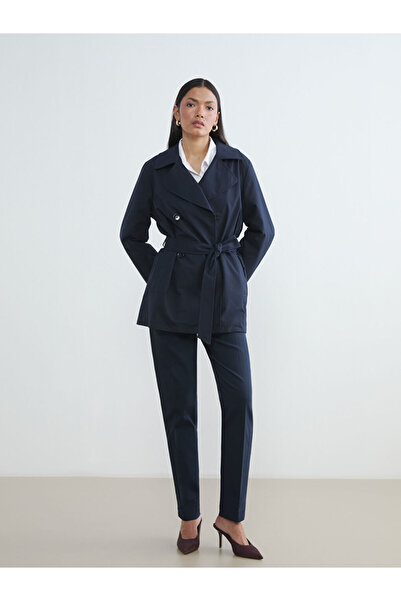 LC Waikiki Double Breasted Collar Women's Trench Coat