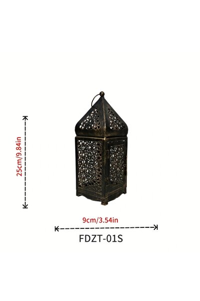 Choice FDZT-01S 1pc Middle East Arab metal vintage Wind lights lantern candle...