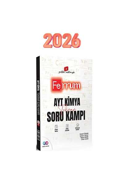 Orbital Yayınları 2026 AYT Kimya Ferrum Tekrar Soru Kampı