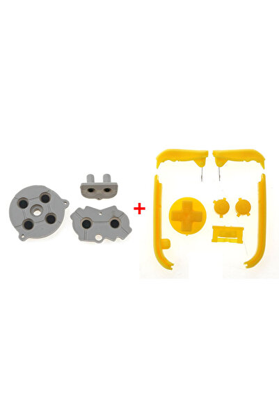 Choice أزرار تحكم بلاستيكية بديلة صفراء اللون لجهاز جيم بوي أدفانس (GBA) من J...