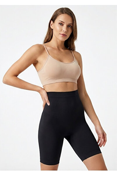 QKK Laser Cut Non-Marking Long Shorts Corset - 1 Size D Stitch-Free Shorts Co...