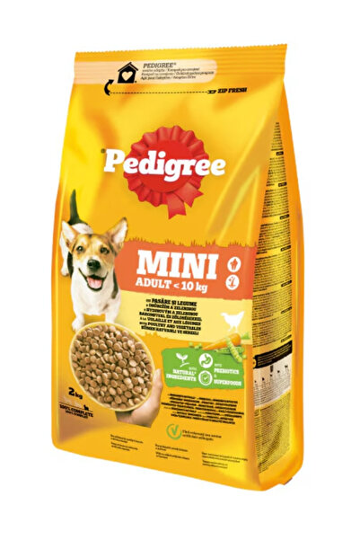 Pedigree Pedigree dry dog ​​food, Adult S, poultry and vegetables, 2 kg