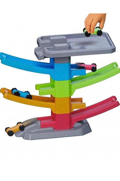 Oruç Oyuncak حديقة ألعاب رامبالا ريسينغ 4 طوابق |   مجموعة ألعاب سباق السيارا...