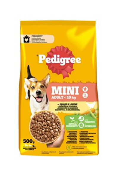 Pedigree Dry Food for Adult Dogs Poultry & Vegetables 500 g