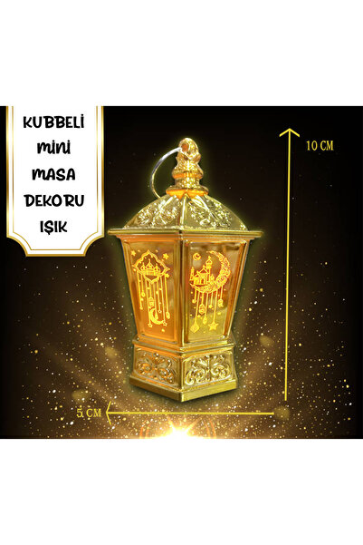 Partimarka Ramazan Kandil Dekor Led Işık Mini Boy