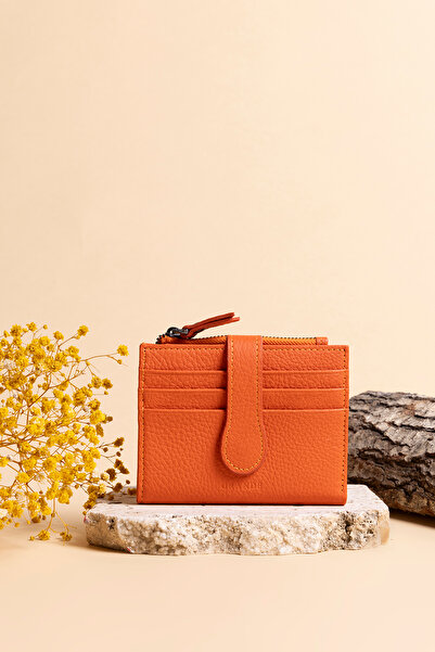 Grande 2816 Küçük Boy İsme Özel Hakiki Deri Kadın Cüzdan