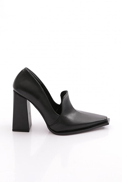 DGN 550-2175 Women's Pointed Toe Thick High Heel Shoes