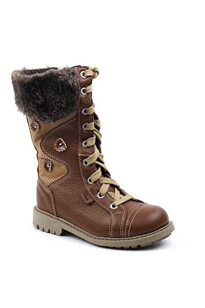 tino Fur-lined boots for children, made of genuine leather, with fur trim 319...