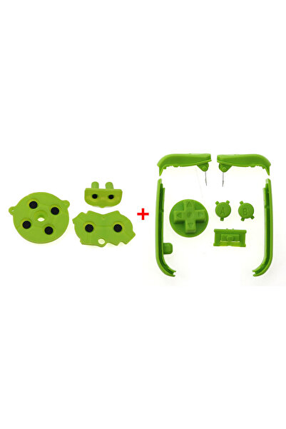 Choice أزرار تحكم بلاستيكية بديلة خضراء لجهاز جيم بوي أدفانس (GBA) من JCD، أز...