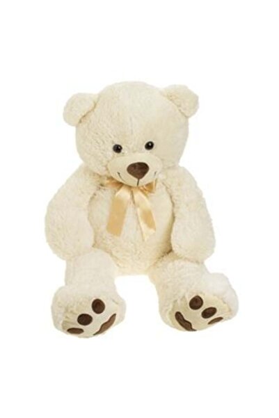 OEM Cream Teddy Bear with Bow 100 cm