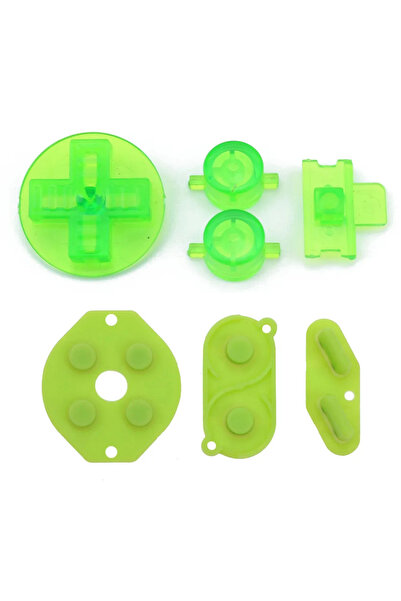 Choice أزرار D-pad شفافة خضراء موصلة (1 مجموعة) لجهاز GameBoy Classic، أزرار ...