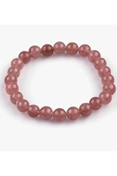 Taşmir سوار من حجر الكوارتز الطبيعي المعتمد بقطر 8 مم بقطع دائري