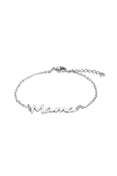 Choice 17-22cm Steel Skyrim Letter Mama Charm Bracelet Men Women Stainless St...