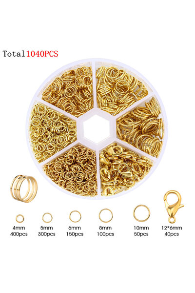 Choice7 15 Alloy Accessories Jewelry Findings Set Earring Making Kit Lobster ...