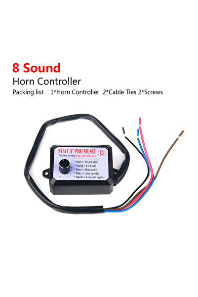 Choice1 8 sounds 12V-24V 8 Sound and 12 Sound Musical Electronic Horn Control...