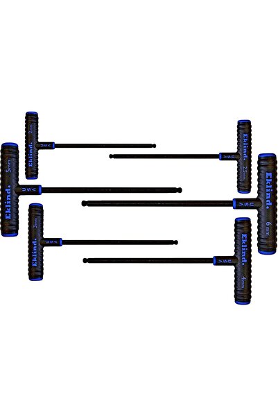 Eklind 64806 Σετ κατσαβιδιών με εξαγωνική σφαιρική κεφαλή, έκδοση 9, σε πλαστ...