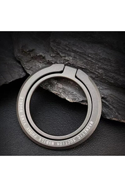 Choice Grey Ultra-thin Cell Phone Ring Holder Magnetic Ring Rotatable Foldabl...