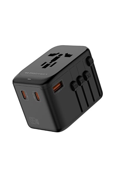 PROTECT Dual USB C 45W Fast Charging Power Adapter |PD6050
