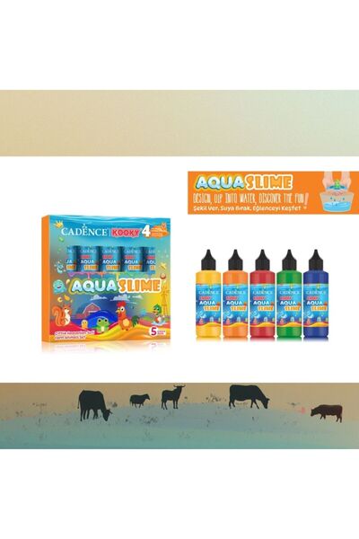 Cadence Boya Kooky Aquaslime Farm Animals Set 5X90Ml