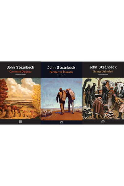 İletişim Yayınları John Steinbeck Set Fareler Ve Insanlar / Gazap Üzümleri / ...