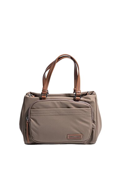 Silver Polo Silver & Polo Sp1227 Women's Shoulder Bag Mink-Tan