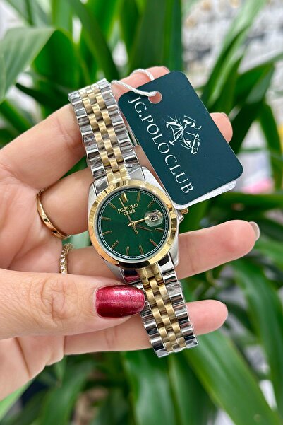 JG. Polo Club Orijinal Çelik Kasa Çelik Kordon Su Geçirmez 2 Yıl Garantili Ka...