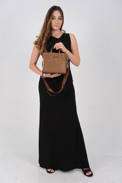 Silver Polo Silver & Polo Sp1225 Women's Handbag Tobacco-Brown